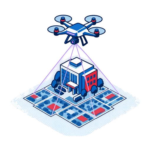 tlc icon drone survey grid